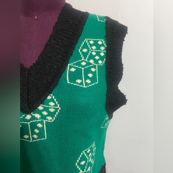 Urban Outfitters High Roller Sweater Vest - Picture 3 of 7